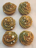 Vanilla Pear Cupcake Soap Handmade Artisan Soap
