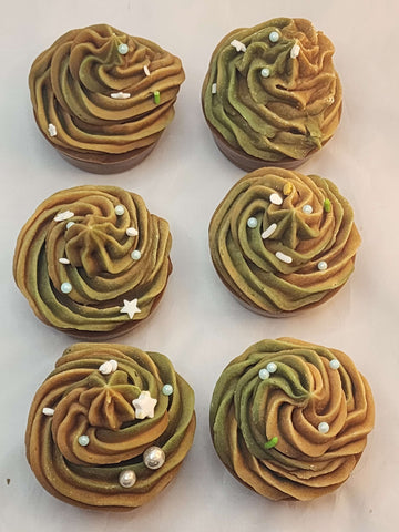 Vanilla Pear Cupcake Soap Handmade Artisan Soap