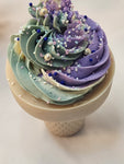 Blackberry & Sage Handmade Artisan Ice cream cone Soap