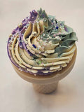 Blackberry & Sage Handmade Artisan Ice cream cone Soap