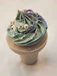 Blackberry & Sage Handmade Artisan Ice cream cone Soap